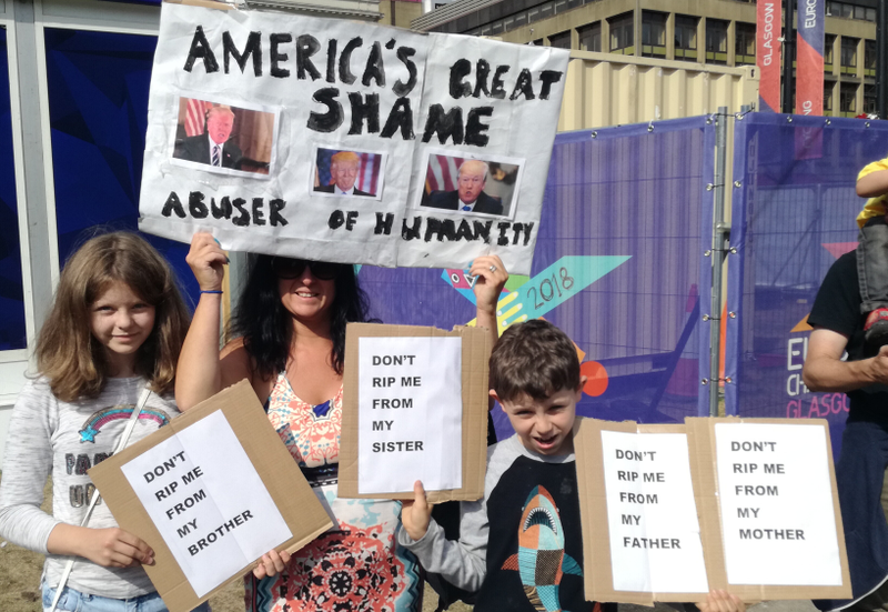 Illustration for article titled Scottish anti-Trump photo dump (long and comprehensive!)